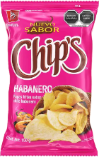 Barcel Chips Habanero 62gr c/25